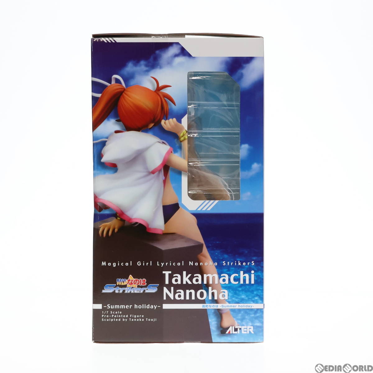 【中古】[FIG]高町なのは(たかまちなのは) -Summer holiday- 魔法少女リリカルなのはStrikerS 1/7 完成品 フィギュア アルター(61132045)_画像4