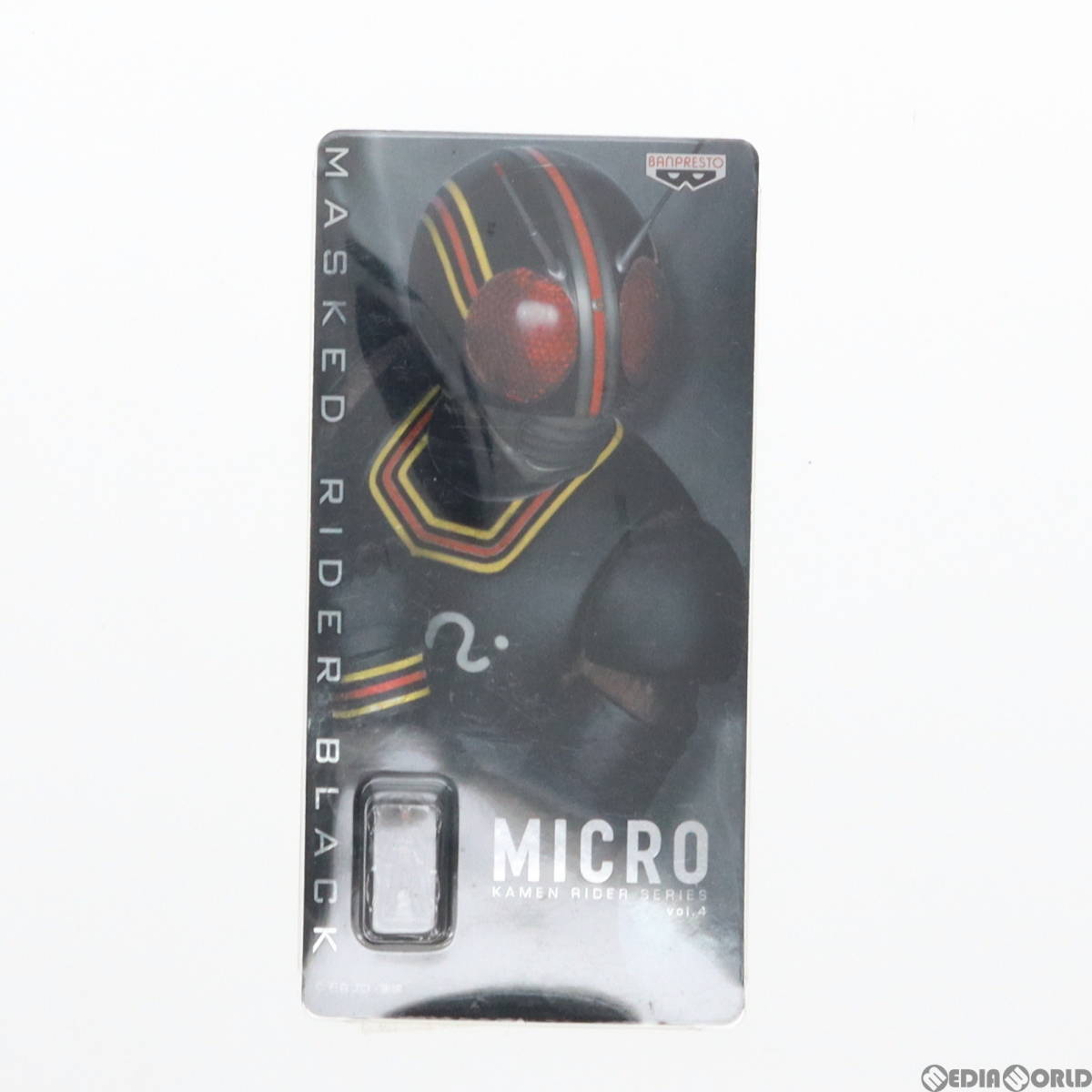 【中古】[FIG]仮面ライダーBLACK(ブラック) MICRO 仮面ライダーシリーズvol.4 フィギュア プライズ(49057) バンプレスト(61719340)_画像1