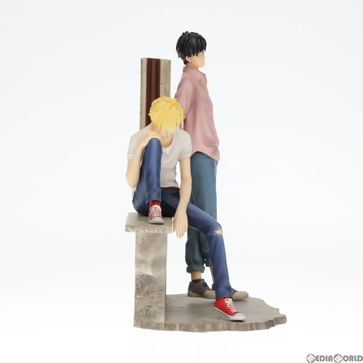 【中古】[FIG]ARTFX J アッシュ & 英二 BANANA FISH(バナナフィッシュ) 1/8 完成品 フィギュア(PP776) コトブキヤ(61133338)_画像4