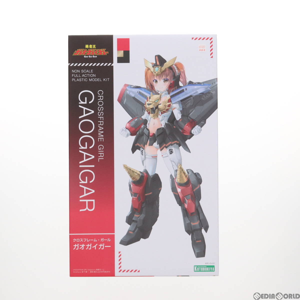 【中古】[PTM](再販)クロスフレーム・ガール ガオガイガー 勇者王 ガオガイガー プラモデル(CG001X) コトブキヤ(63032154)_画像1