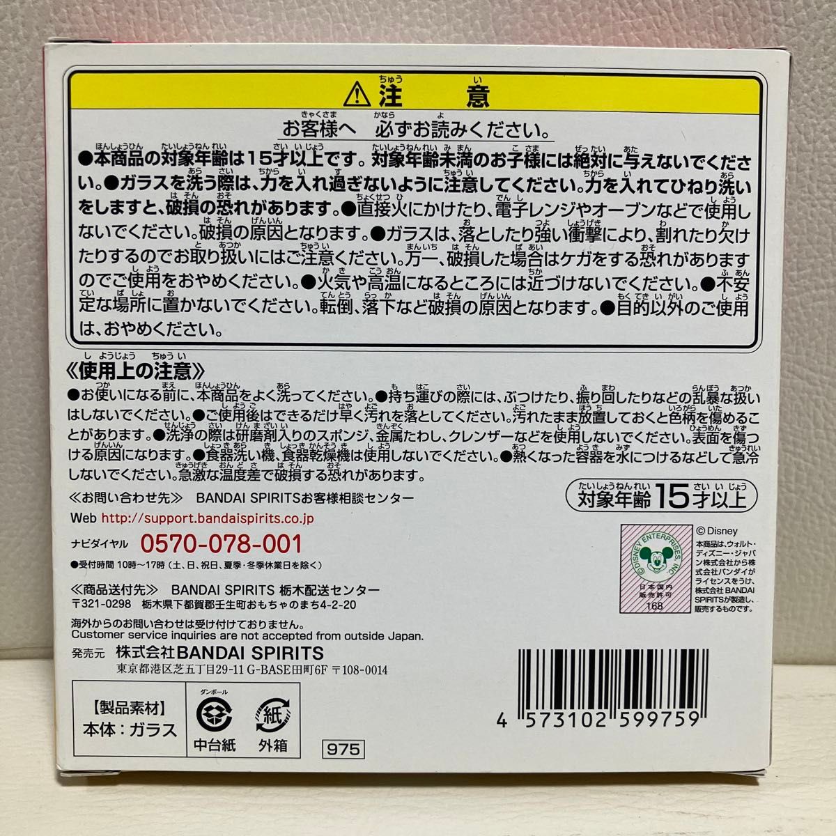 一番くじ　ディズニー　プリンセス　D賞　ガラスプレート　2個セット　食器　お皿