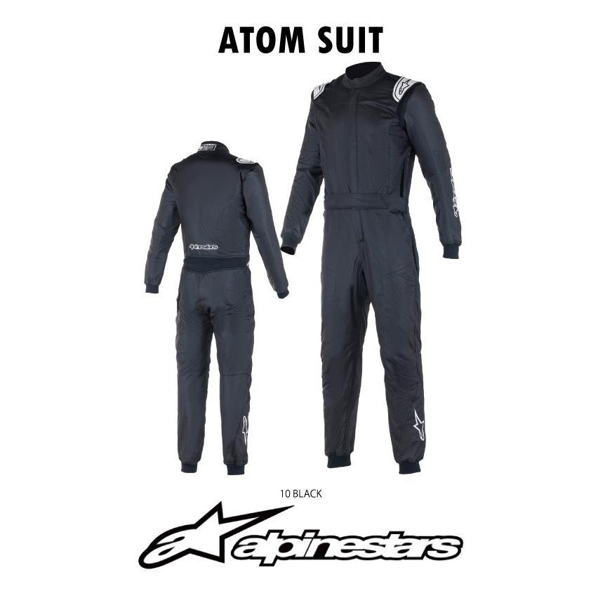 【新品】アルパインスターズ 4輪用レーシングスーツ ATOM SUIT BK 50 送料込み_画像1