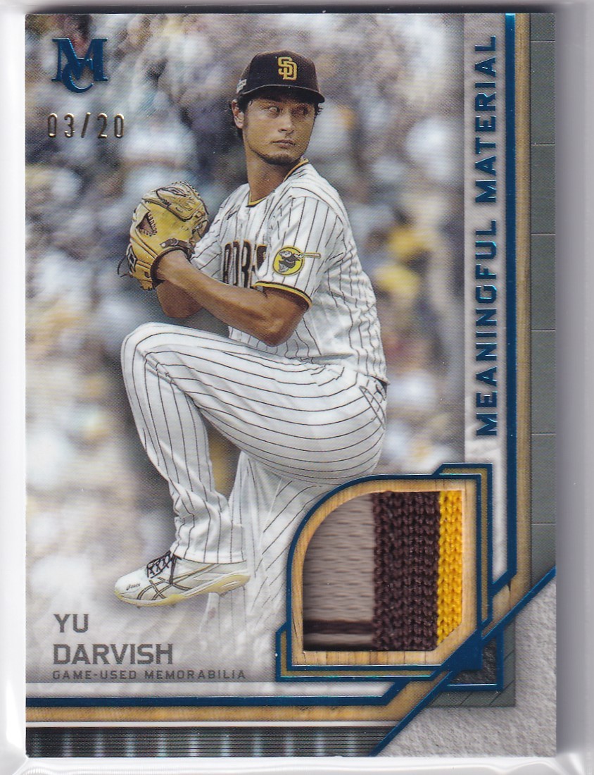 送料込】 ダルビッシュ有 TOPPS 2023 MUSEUM JAPAN SAMURAI PADRES 20