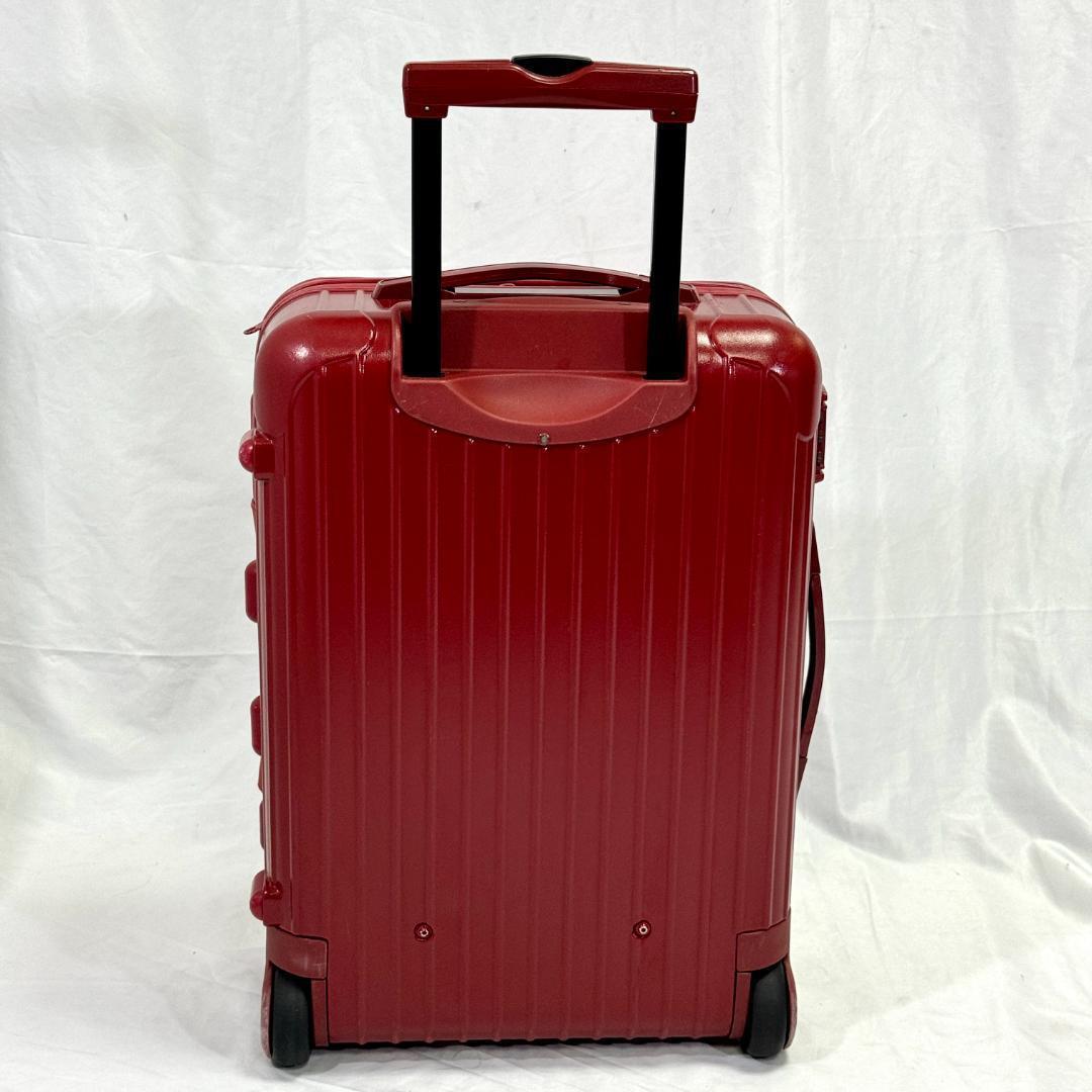 販売純正 美品 RIMOWAリモワ サルサ 約35L ２輪 レッド 赤 機内