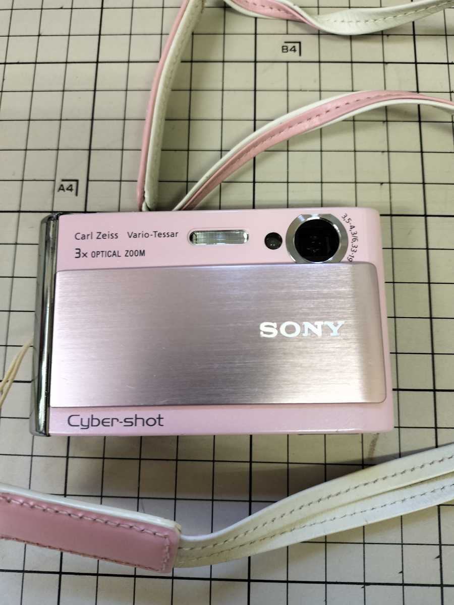 ● カメラ デジカメ デジタルカメラ SONY ソニー Cyber-shot DSC-T70 ピンク 中古 現状品_画像2