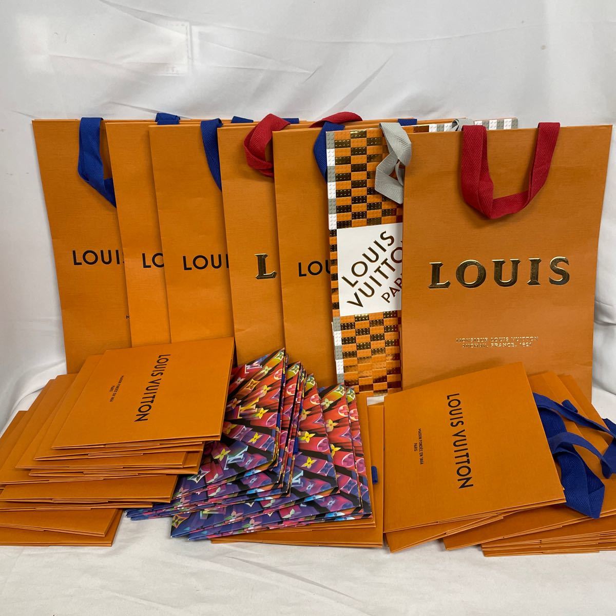 人気新品入荷 新品同様 37枚 LOUIS VUITTON 紙袋 ショップ袋