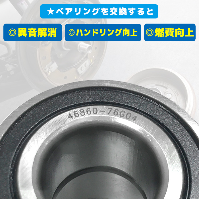 スズキ ワゴンR MH21S MH22S MH23S リア用 ハブベアリング 左右共通 1個 46860-76G04 46860-64L00 46860-76G00_画像3