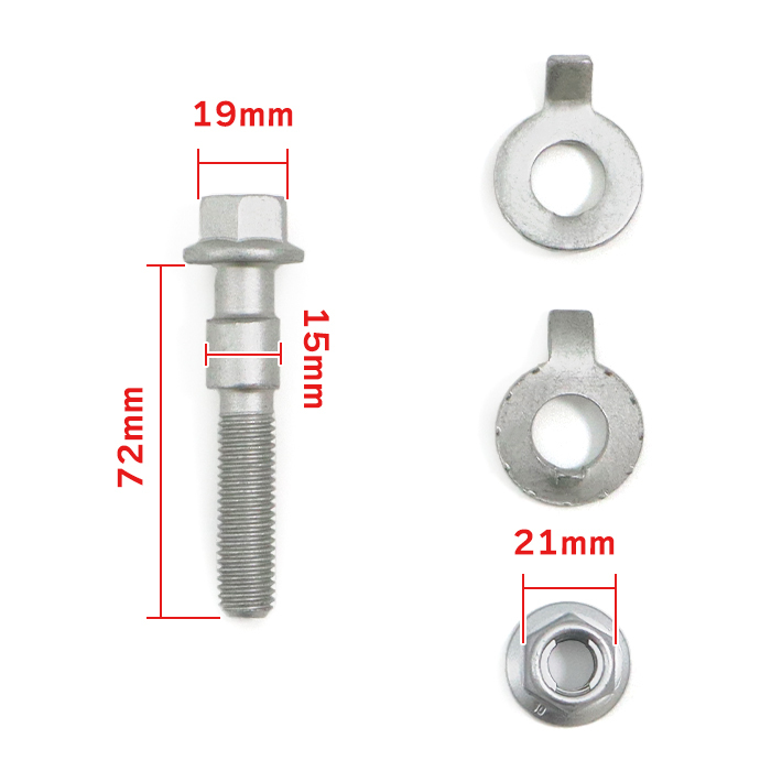  Toyota Carina CT211 Camber bolt M15 2 pcs set ±1.75° strength classification 12.9 new goods Camber adjustment . core 