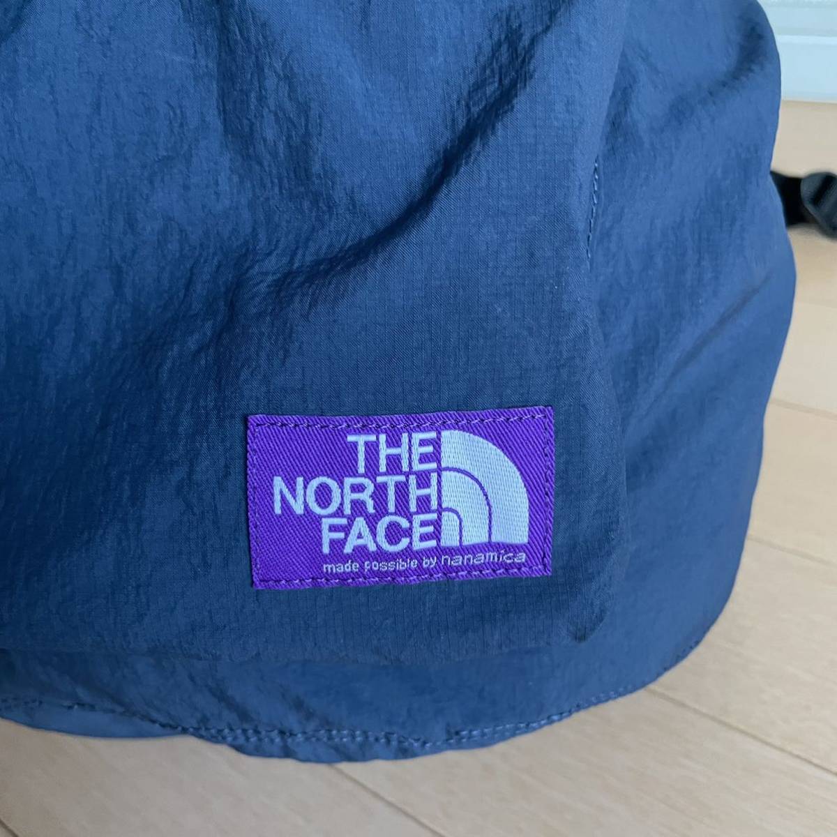 NORTH FACE PURPLE LABEL NN7252N CORDURA Ripstop Knapsack ネイビー パープルレーベル ナップサック ナナミカ 銭湯 サウナ nanamica