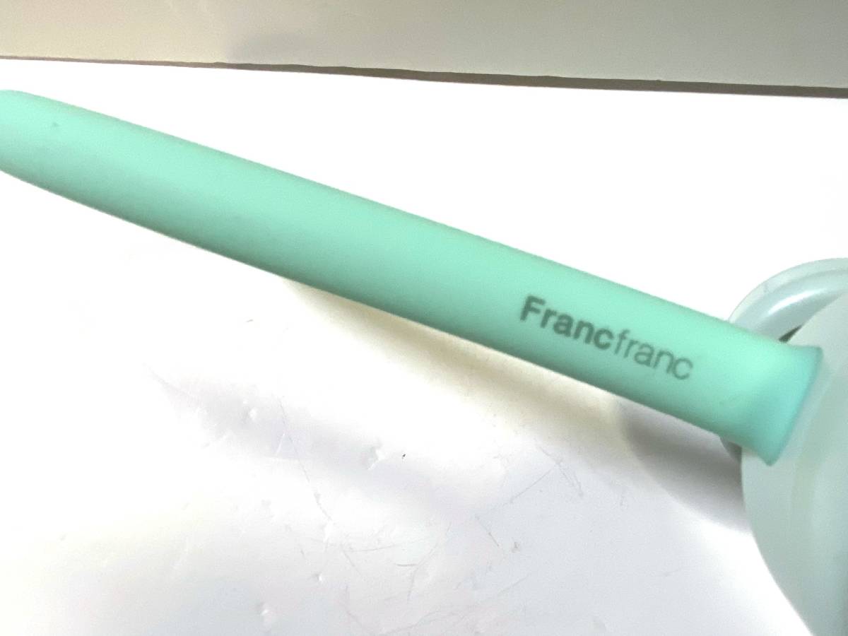 Francfranc FRAIS NECK FAN フランフラン 充電式 ネックファン ハンディファン 携帯扇風機 首掛け 扇風機 ミニファン ミント/熱中症対策/RS_画像3