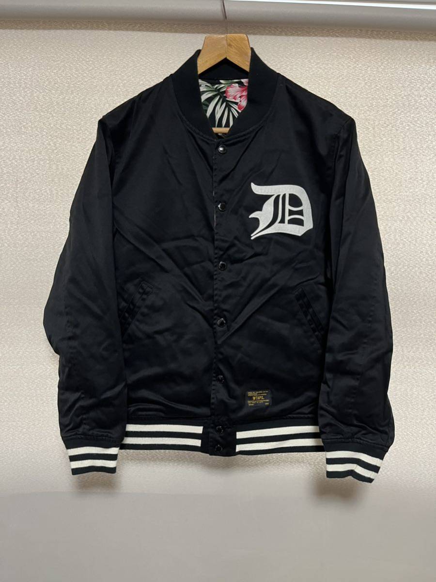 WTAPS ダブルタップス　リバーシブル　ジャケット　TEAM　JACKET　花柄　ブラック　ブルゾン　アウター　151GWDT-JKM05_画像2