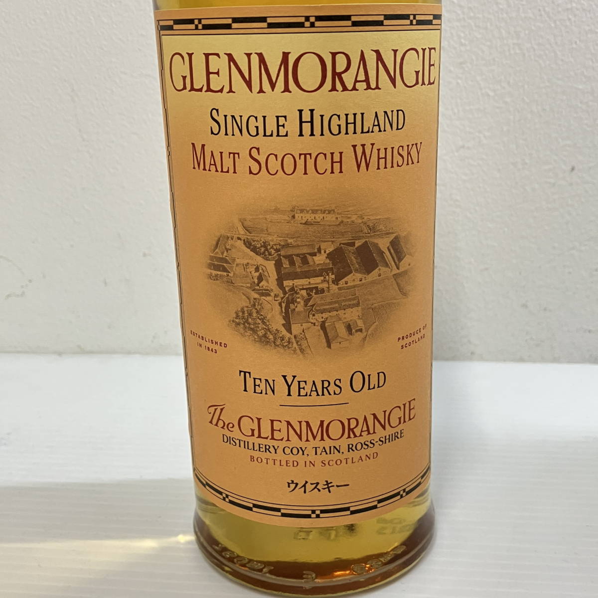 2310SS-025 古酒 GLENMORRANGIE グレンモーレンジ 10年 ウイスキー 750ｍｌ/43％ 未開栓 _画像6