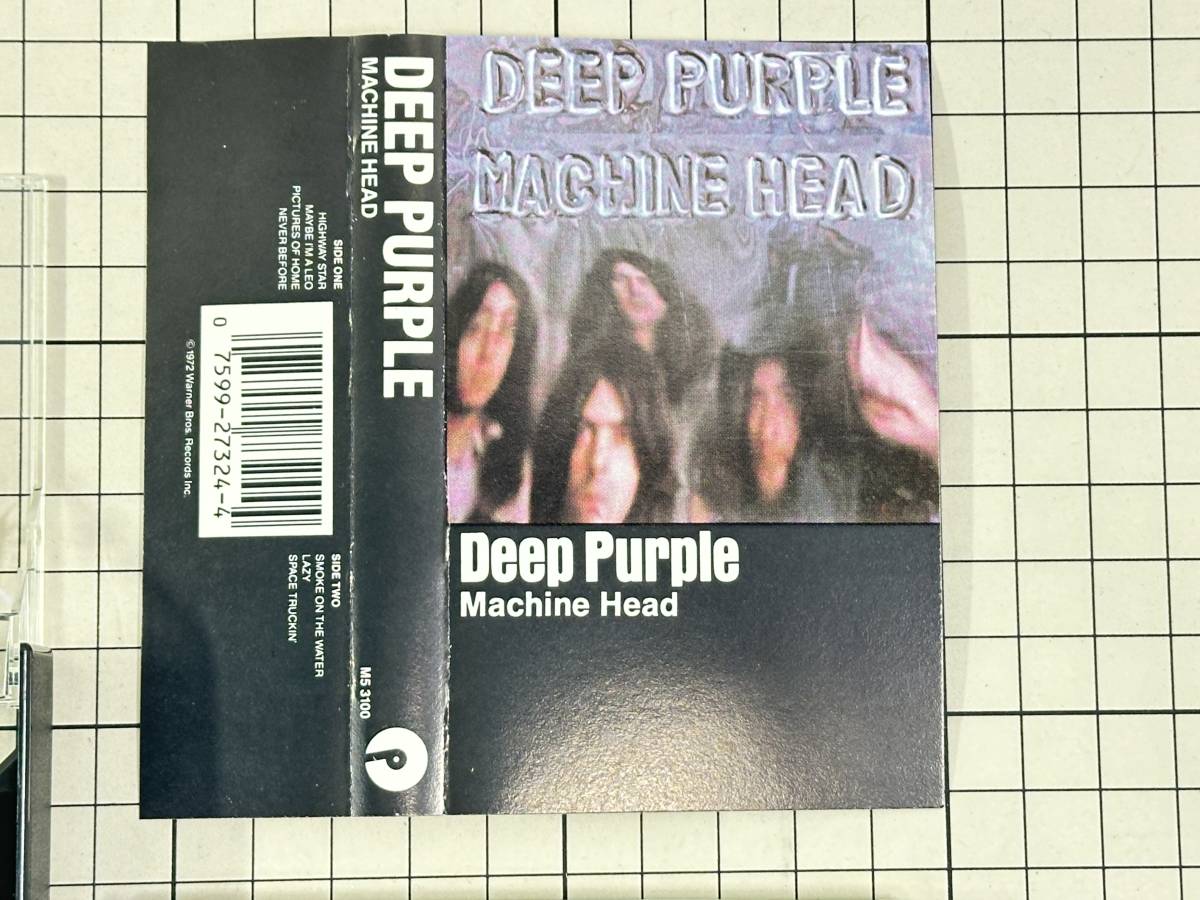 【中古/輸入版/良品】洋楽 カセットテープ ディープパープル DEEP PURPLE Machine Head マシン・ヘッドの画像2