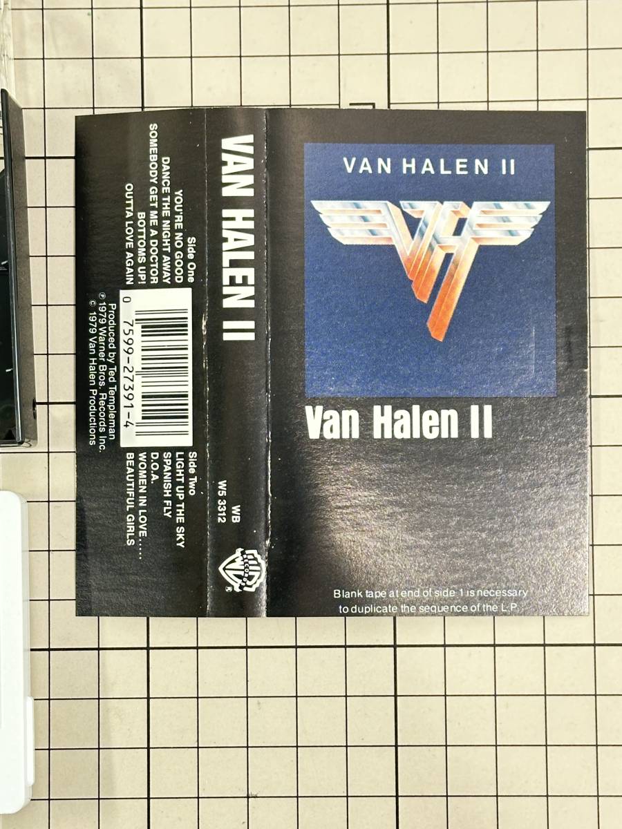 【中古/輸入版/良品】洋楽 カセットテープ ヴァン・ヘイレン Van HalenⅡ 2の画像2