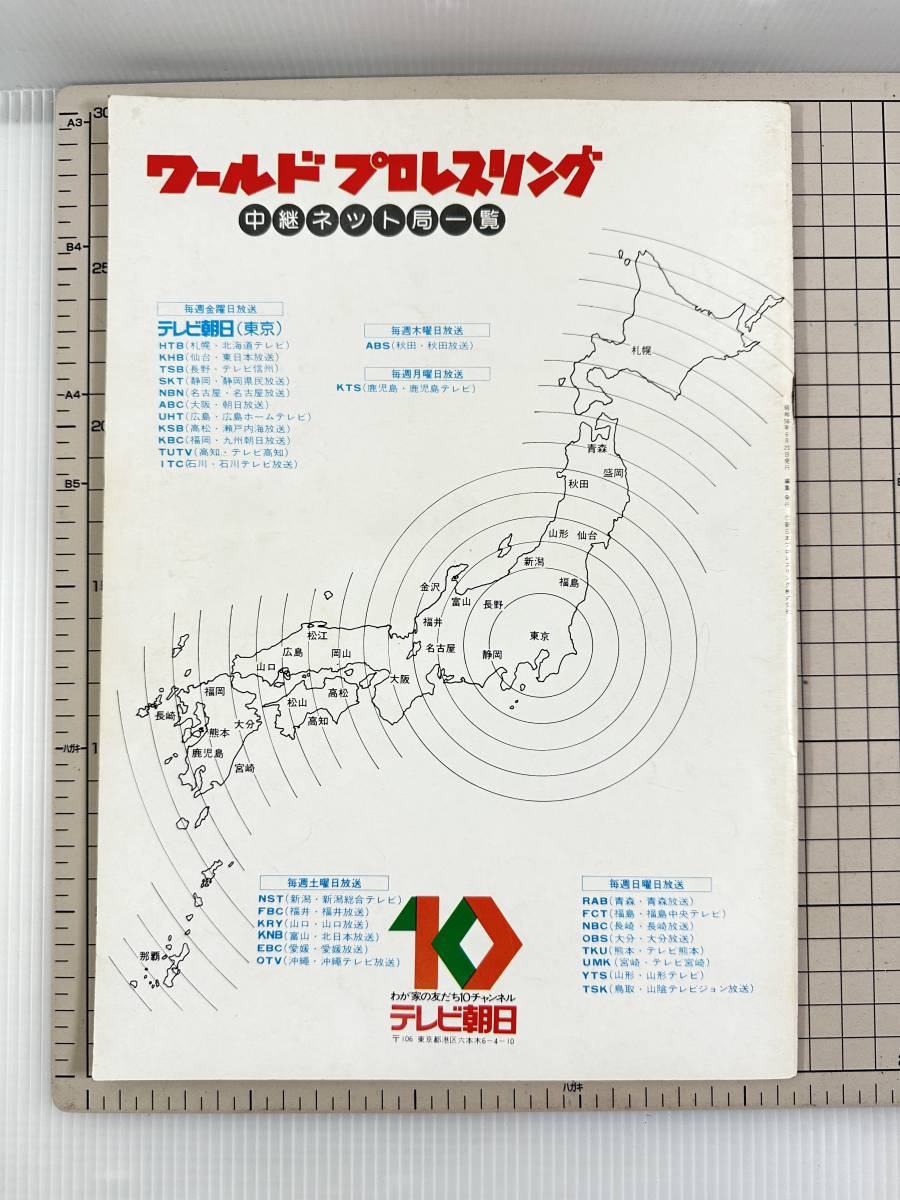 【昭和/プロレス】ザ・レスラー 新日本プロレス オフィシャル マガジン THE WRESTLER vol.2 昭和56年の画像6