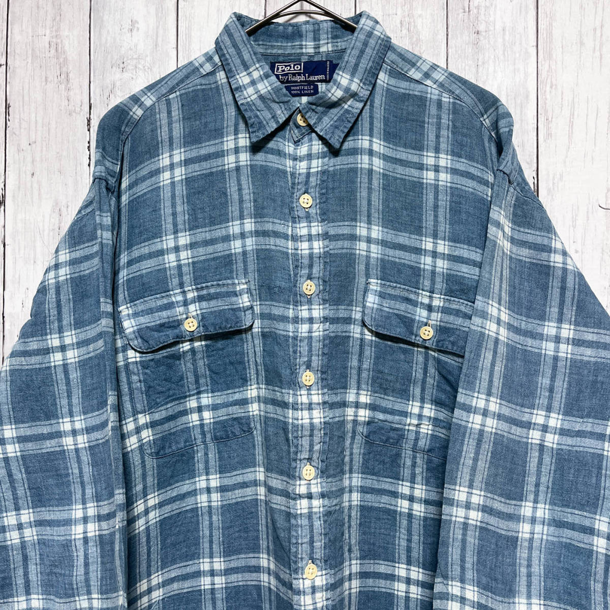 ラルフローレン Ralph Lauren WHITFIELD チェックシャツ 長袖 ラルフローレン Ralph Lauren WHITFIELD チェックシャツ 長袖