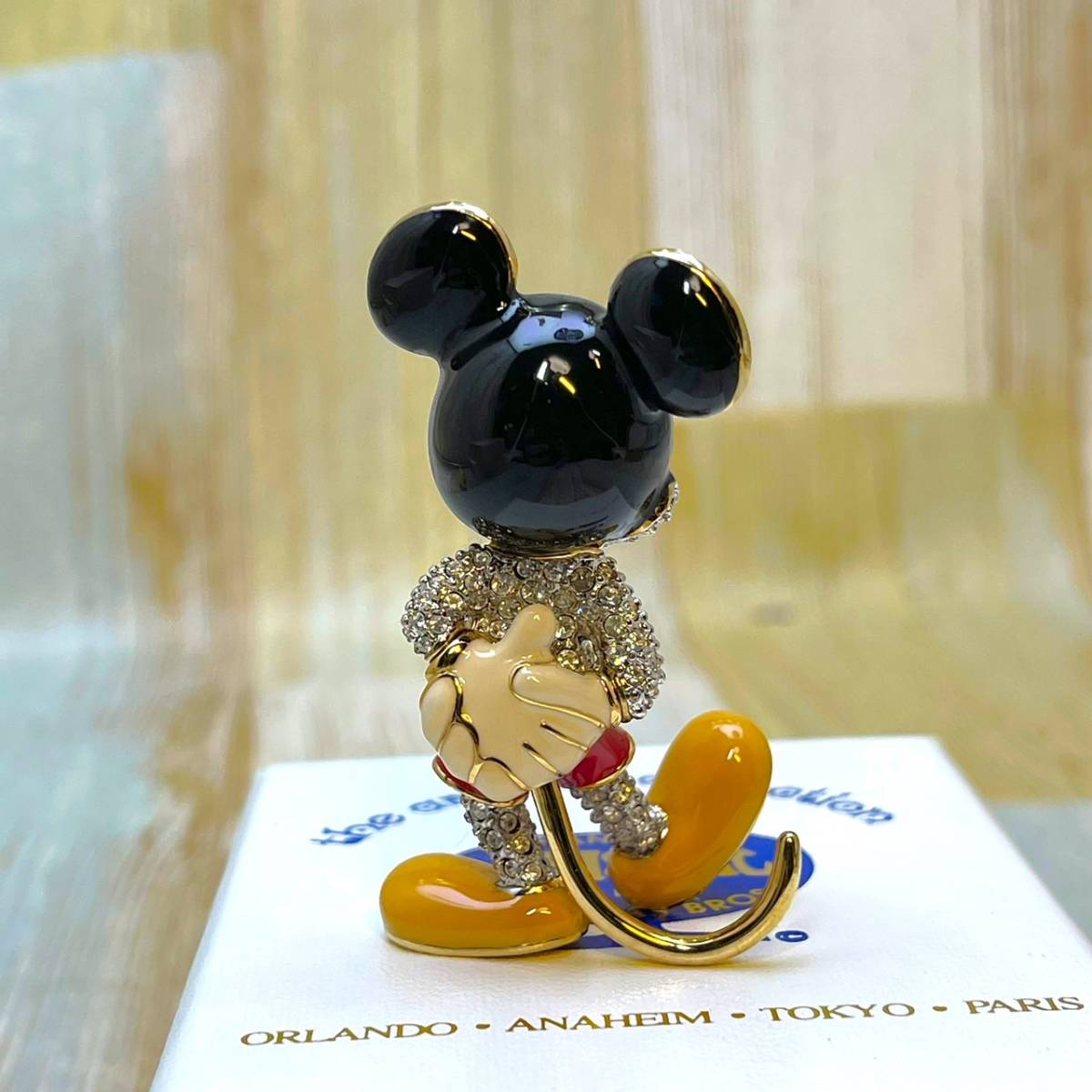 限定品 レア★ミッキーマウス Mickey Mouse ミッキー フィギュア★アリバス・ブラザーズ スワロフスキー★ディズニー シンデレラ城 Disney_画像5