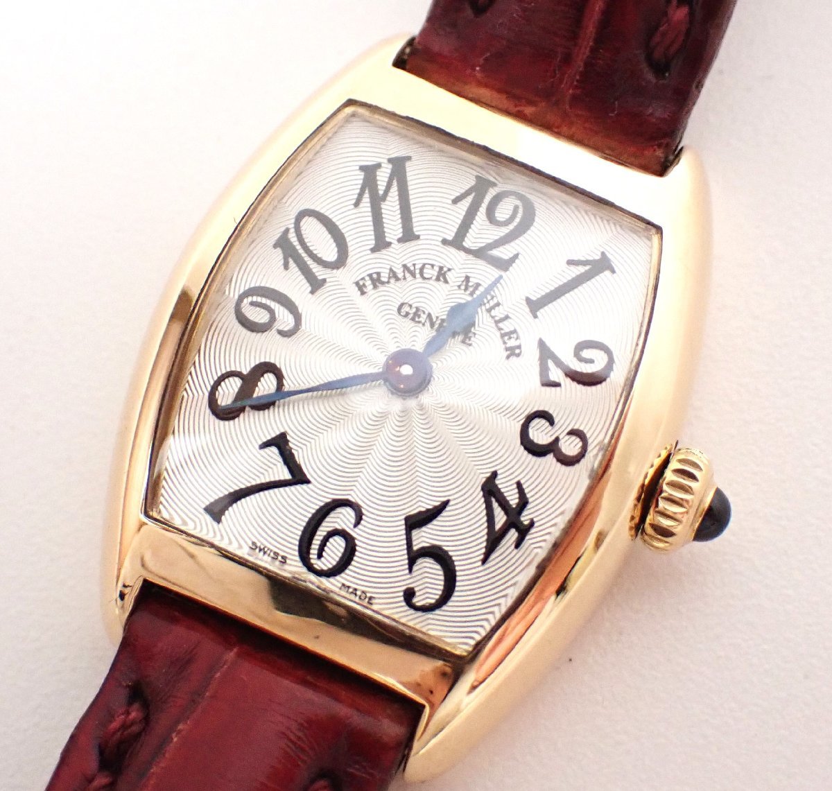 定価126万円磨き済 美品 フランクミュラー K18YG 18金 インターミディエ 2251QZ クオーツ 時計の画像1