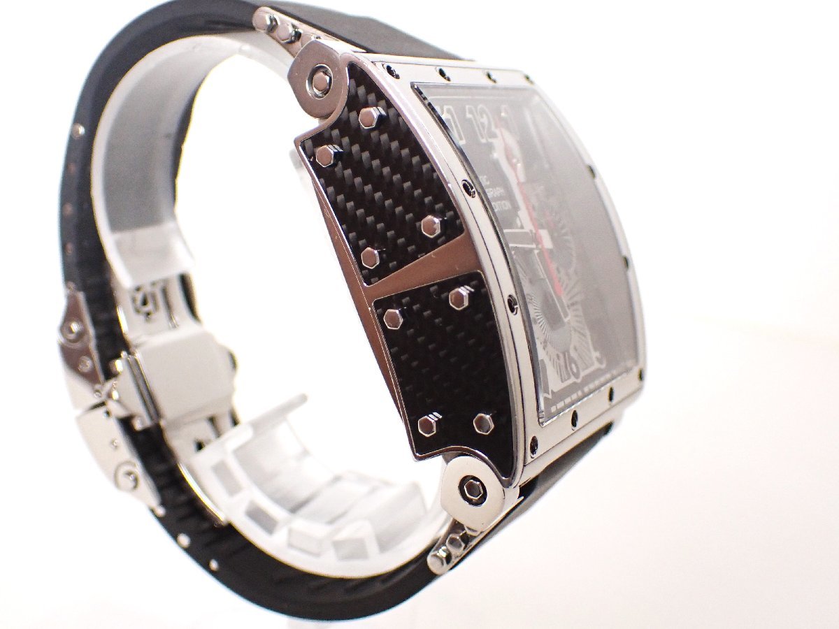 定価209万円 1800本限定 JACOB&CO(ジェイコブ) エピック1 JC-V2Q2B クロノ メンズ 自動巻 時計の画像4
