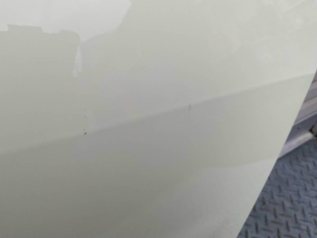 MCC スマート 450 左 ドア パネル 純正色 白（クリームかかった白色） 低走行車 屋根付き車庫車両からの取り外しの画像9