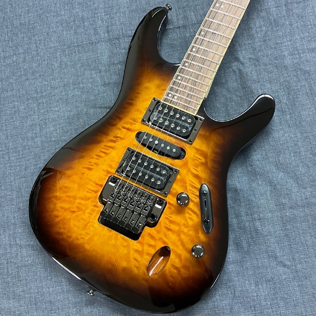 Ibanez アイバニーズ S670QM DEB (Dragon Eye Burst)_画像1