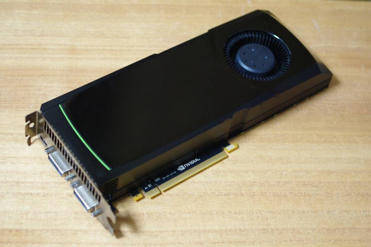 【稼働良好】NVIDIA グラフィックボード GeForce GTX580 / 1.5GB GDDR5 / HDMI+DVIx2_画像1