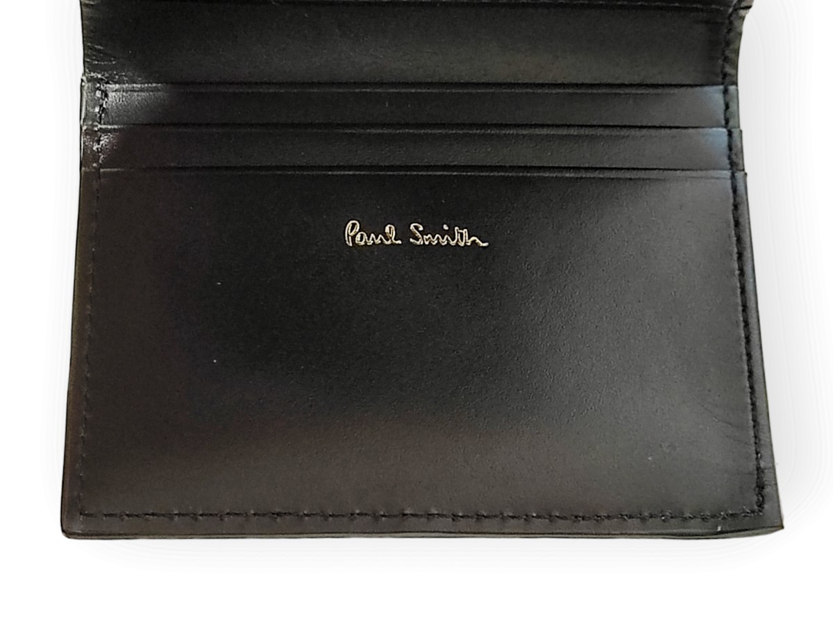 新品 ポールスミス PaulSmith 三つ折 がま口 財布 レディース ブラック_画像3