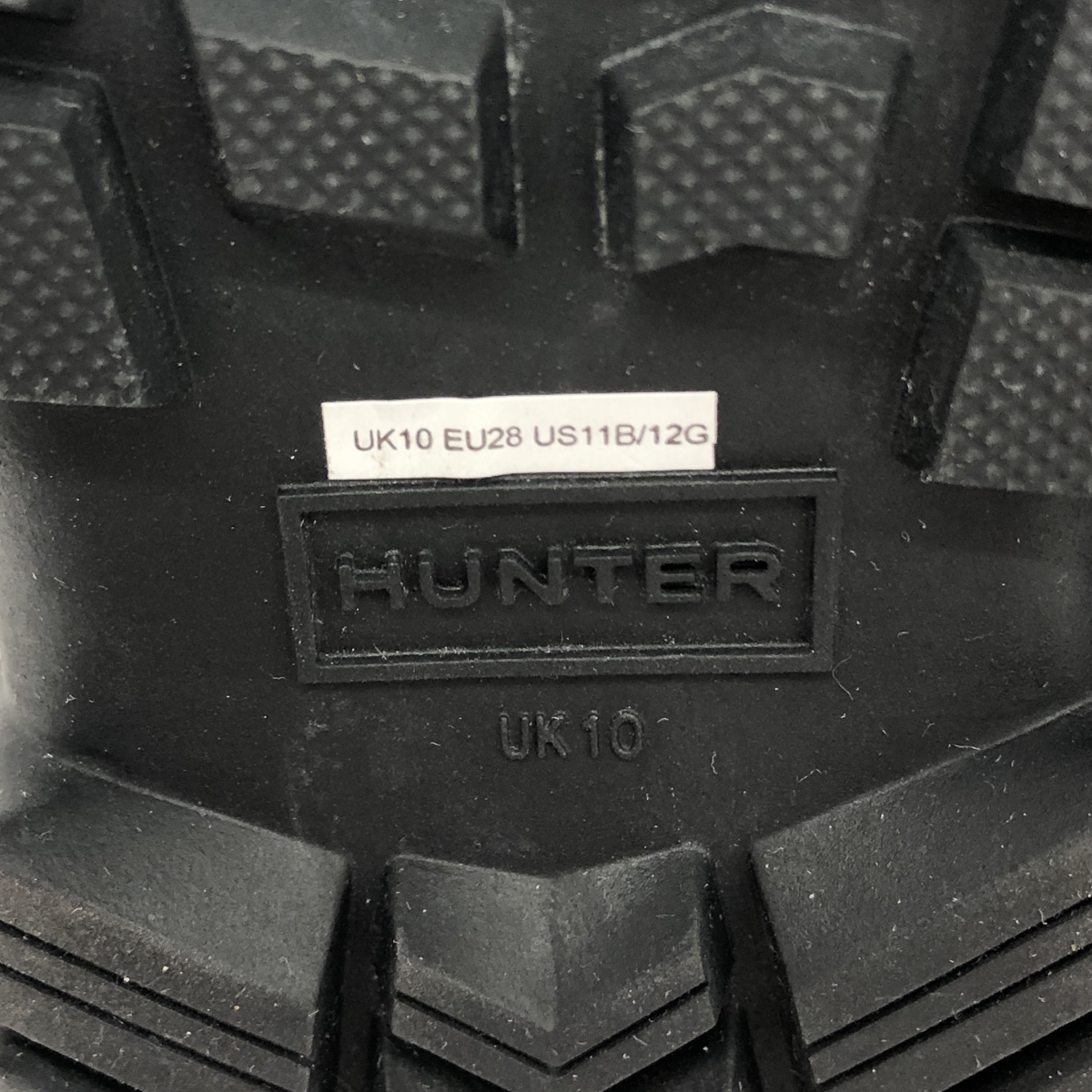  не использовался товар *HUNTER Hunter ботинки UK10* черный Kids Kids размер ребенок обувь обувь boots