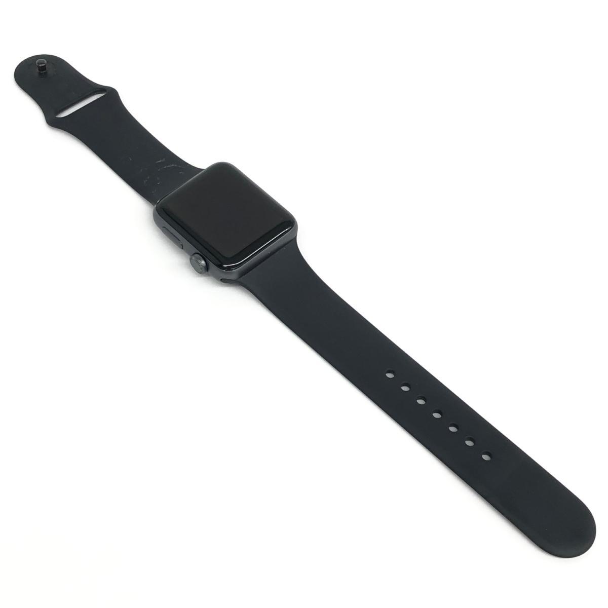 ◆Apple アップル アップルウォッチ シリーズ3 Apple Watch Series3◆ 42MM WR-50M ブラック 家電