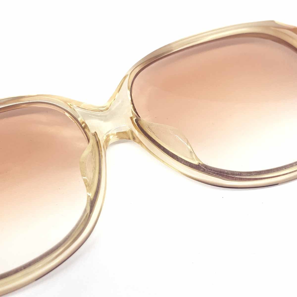 美品◆PIERRE BALMAIN ピエールバルマン サングラス◆2021 ピンクベージュ レディース ヴィンテージ フランス製 sunglasses 服飾小物_画像5