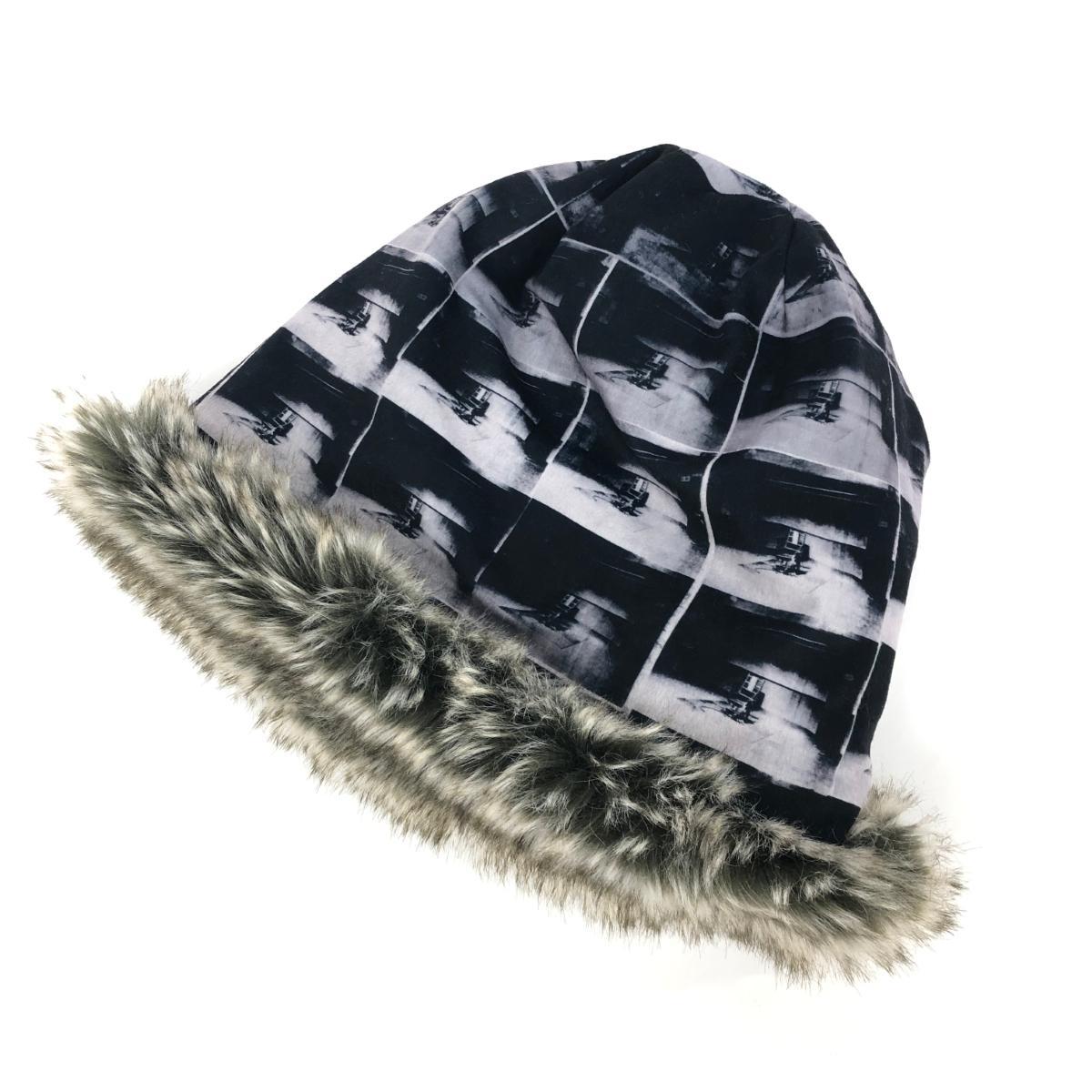 ◆CA4LA カシラ ×アンディウォーホル 帽子 ◆ フェイクファー レディース 帽子 ハット hat 服飾小物_画像2
