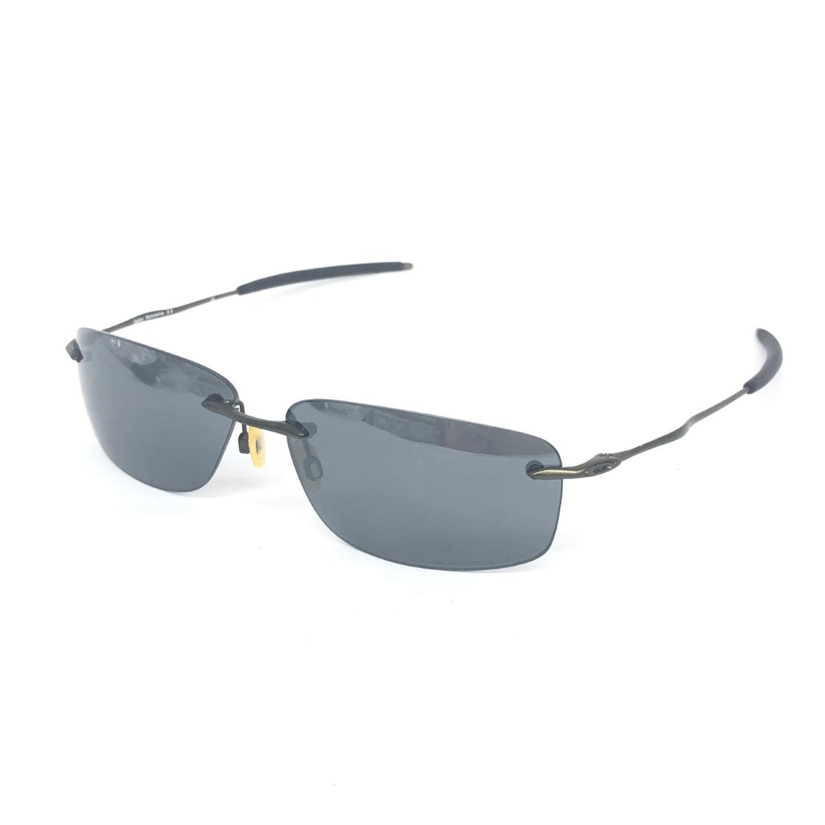 ◆OAKLEY オークリー サングラス◆ ブラック ナノワイヤー2.0 偏光レンズ メンズ メガネ 眼鏡 sunglasses 服飾小物