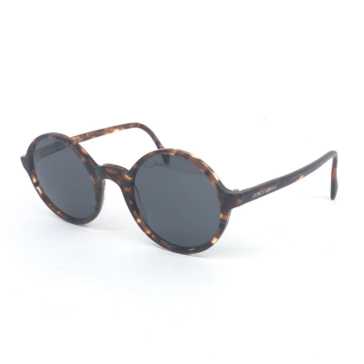 ◆GIORGIO ARMANI ジョルジオアルマーニ サングラス◆304 013 ブラウン ラウンド型 ユニセックス イタリア製 メガネ sunglasses 服飾小物_画像1