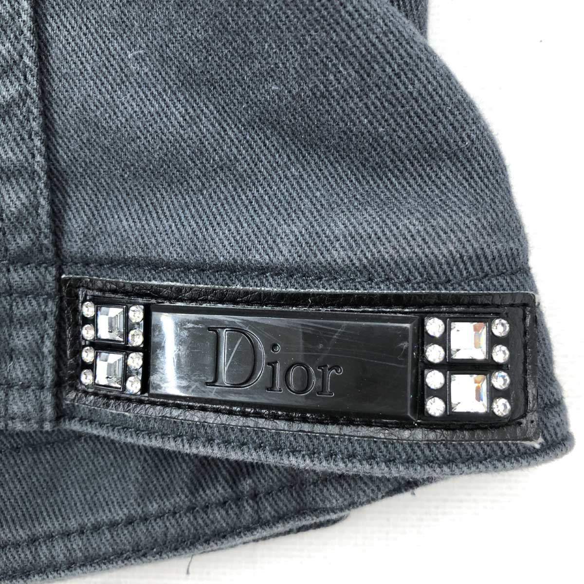 ◆Christian Dior クリスチャンディオール ジャケット サイズ38◆ グレー レディース アウター 2007年/ガリアーノ期_画像4