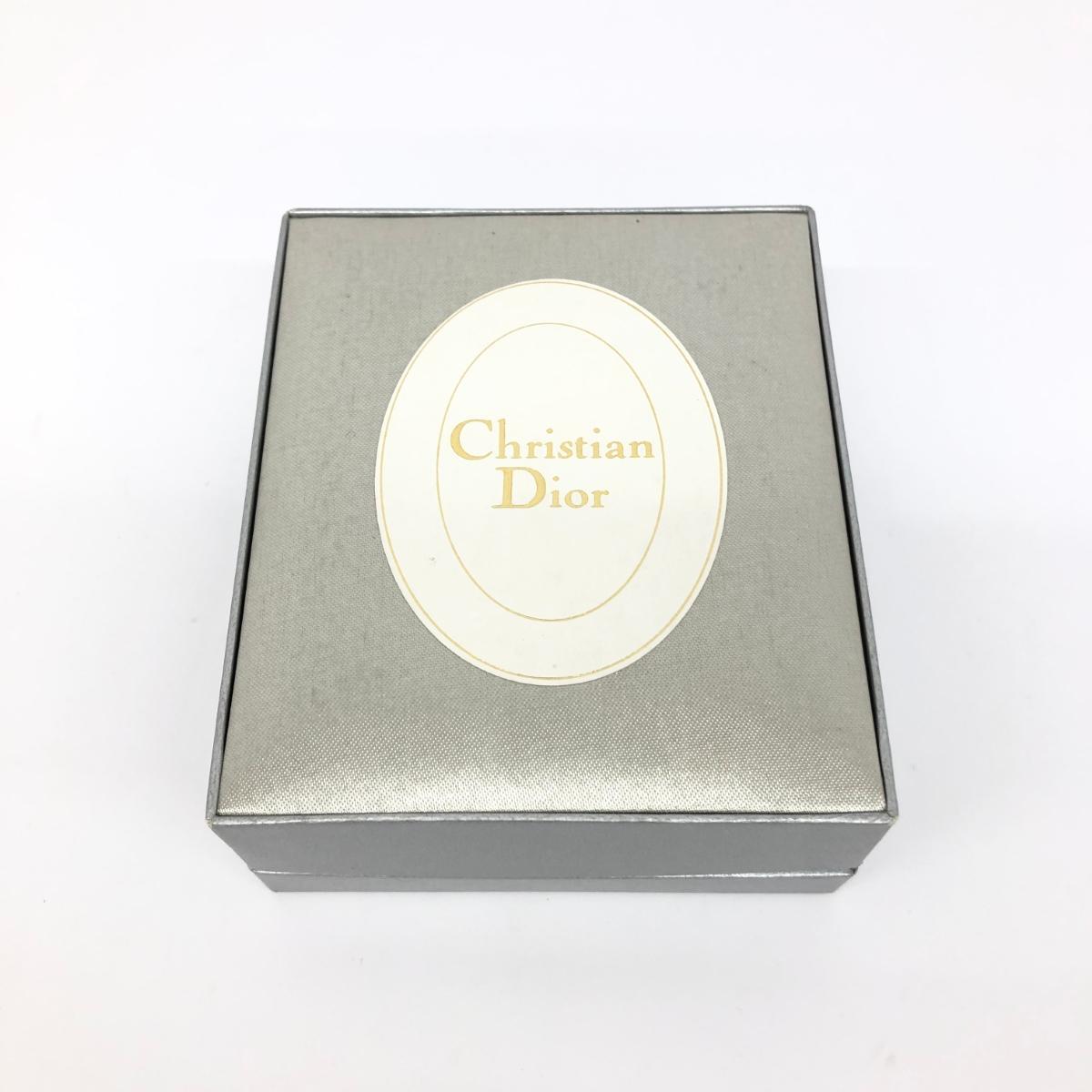 美品◆Christian Dior クリスチャンディオール ピンブローチ◆ ゴールドカラー ラインストーン レディース accessory アクセサリー_画像6
