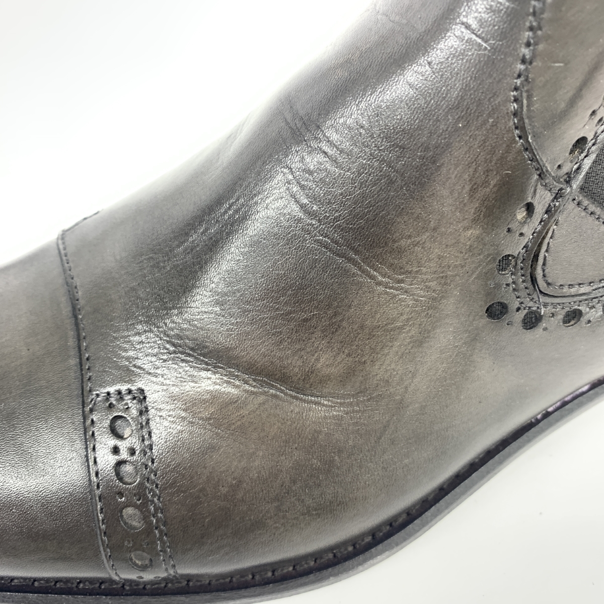 新品同様◆Gianni Russo ジャンニルッソ ブーツ 42◆ ブラック メンズ 靴 シューズ boots ワークブーツ_画像9