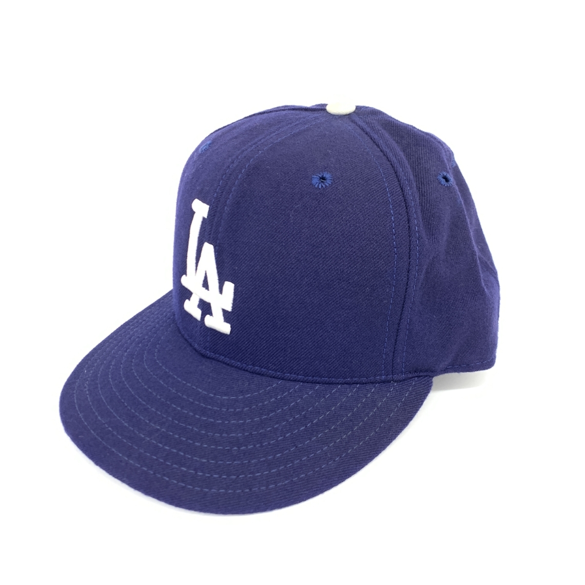 ◆NEW ERA ニューエラ ベースボールキャップ ◆ ブルー ウール100％ ドジャース メンズ 帽子 ハット hat 服飾小物