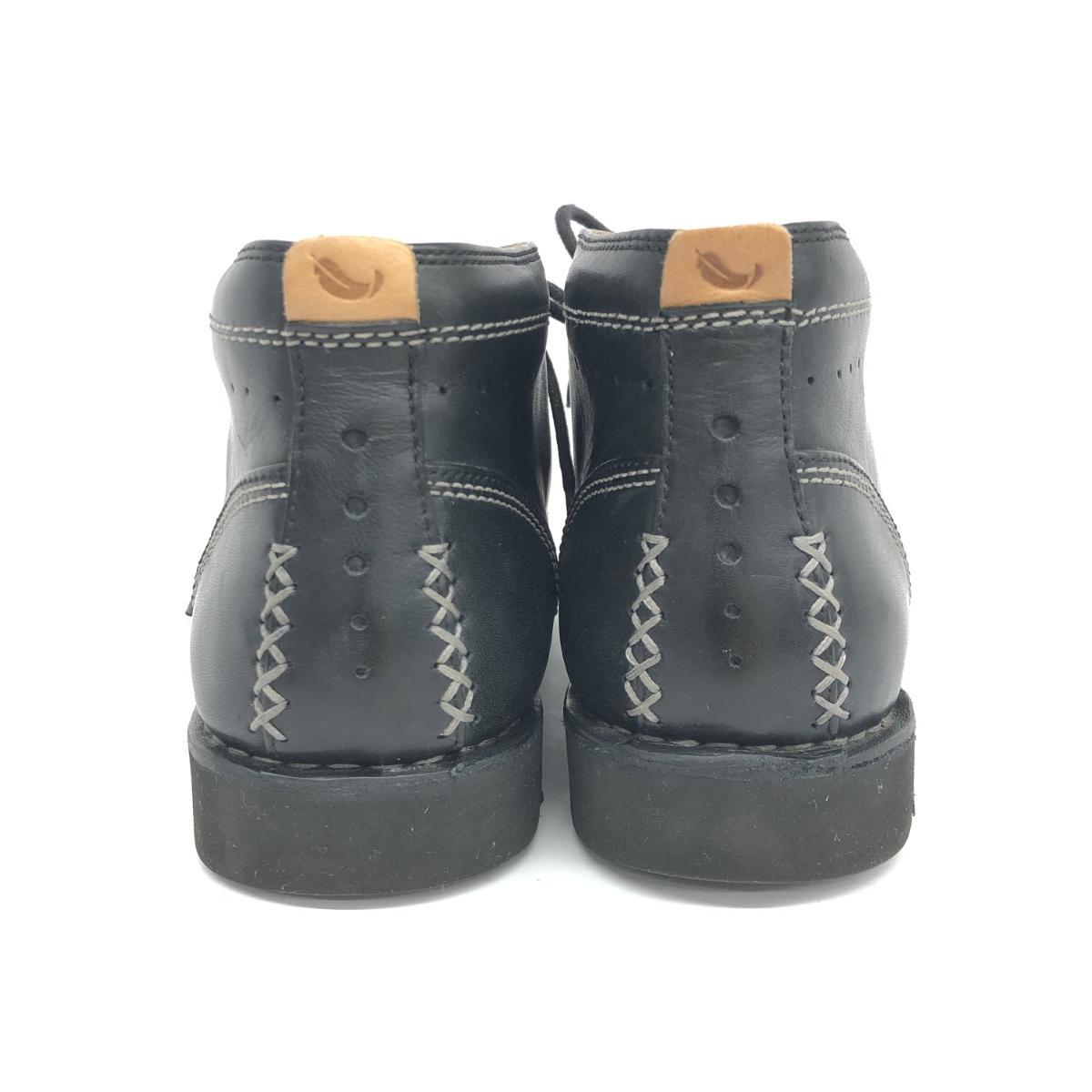 ◆Clarks クラークス ブーツ UK5.5◆ ブラック レザー レディース 靴 シューズ ブーティー boots_画像4