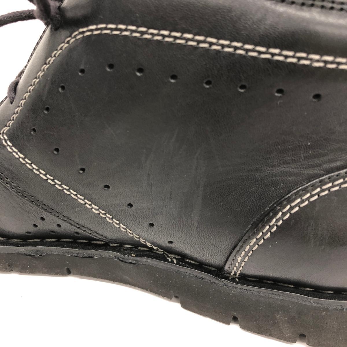 ◆Clarks クラークス ブーツ UK5.5◆ ブラック レザー レディース 靴 シューズ ブーティー boots_画像9