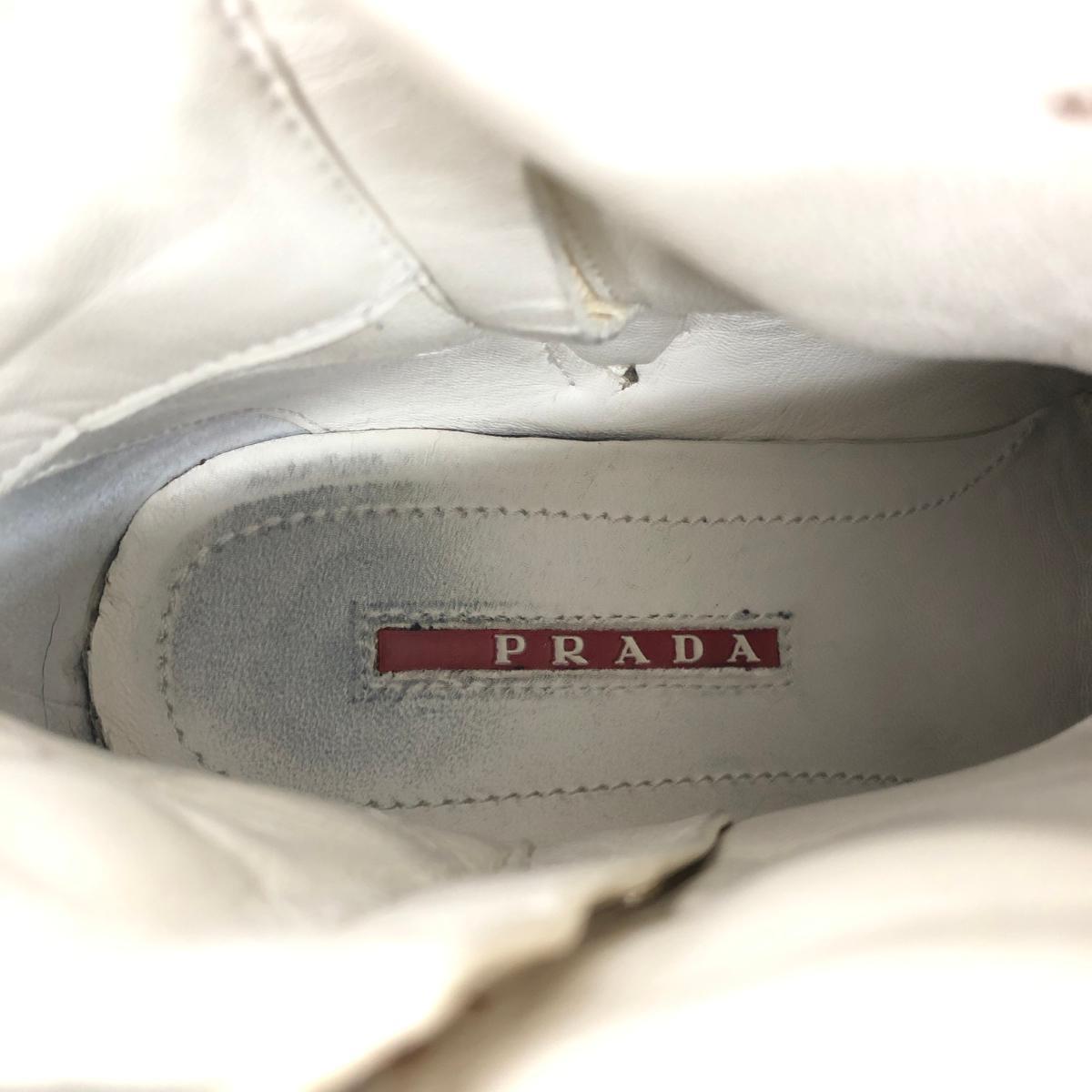 ◆PRADA SPORTS プラダスポーツ スニーカー 35◆ ホワイト レディース 靴 シューズ sneakers_画像6