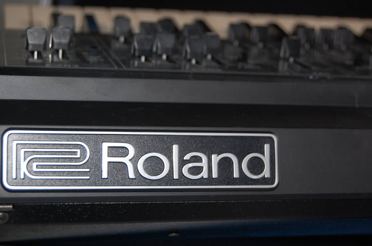 Roland　ローランド　シンセサイザー　SH-1　1970年代　サイズ：巾60×たて36×高さ11㎝_画像5