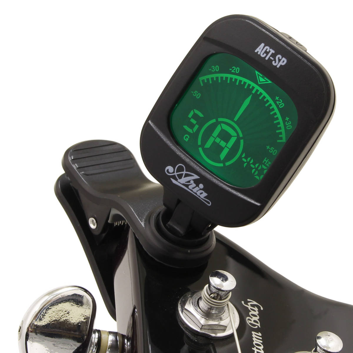 ARIA ACT-SP White clip type tuner Japan nationwide free shipping!