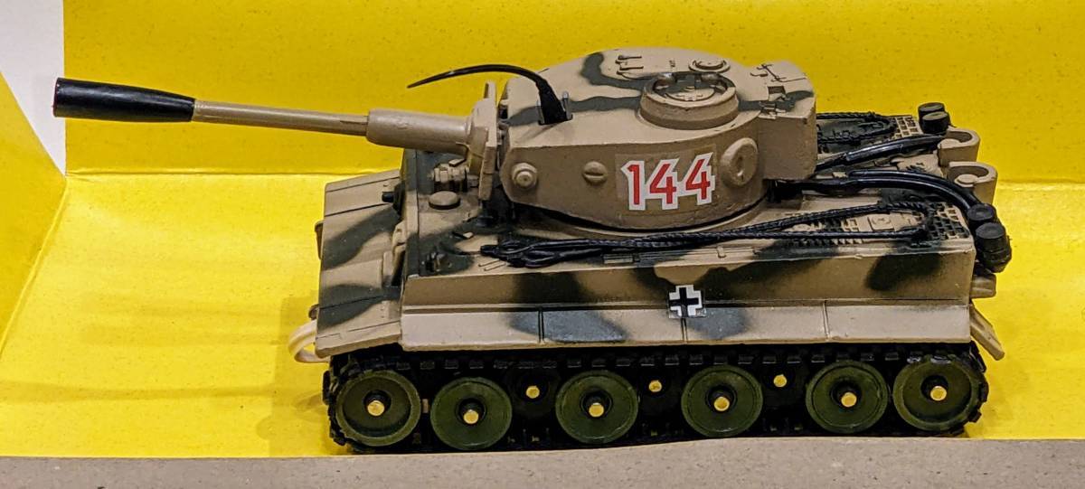 【当時物】70年代　英コーギー　タイガー重戦車　タイガーⅠ　ドイツ軍　箱付き　イギリス製_画像3