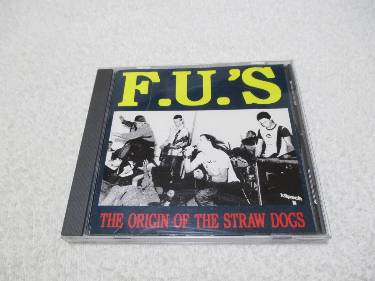 The F.U.'S The Origin Of The Straw Dogs CD / YDI Artificial Peace Direct Control_画像1