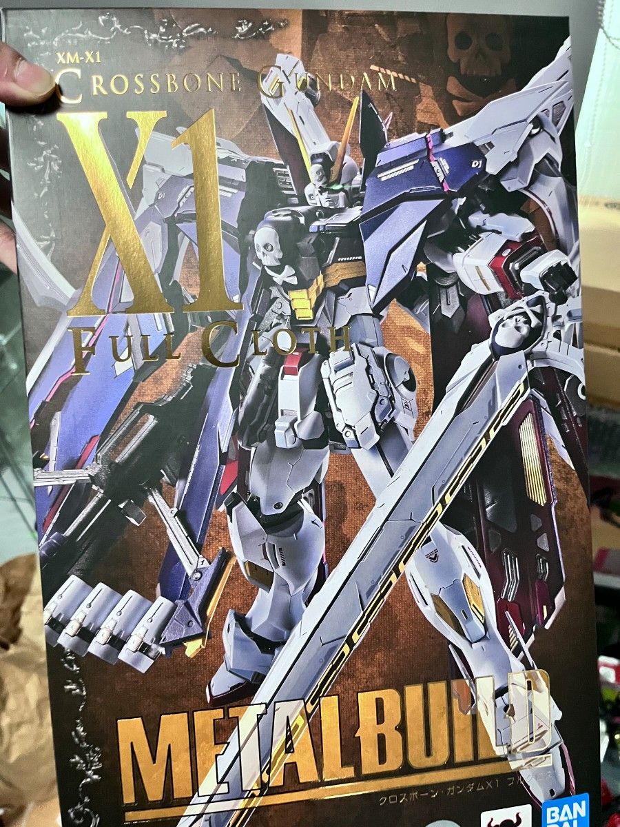 メタルビルド　クロスボーンガンダムフルクロスx1 開封済 METAL BUILD 機動戦士ガンダム