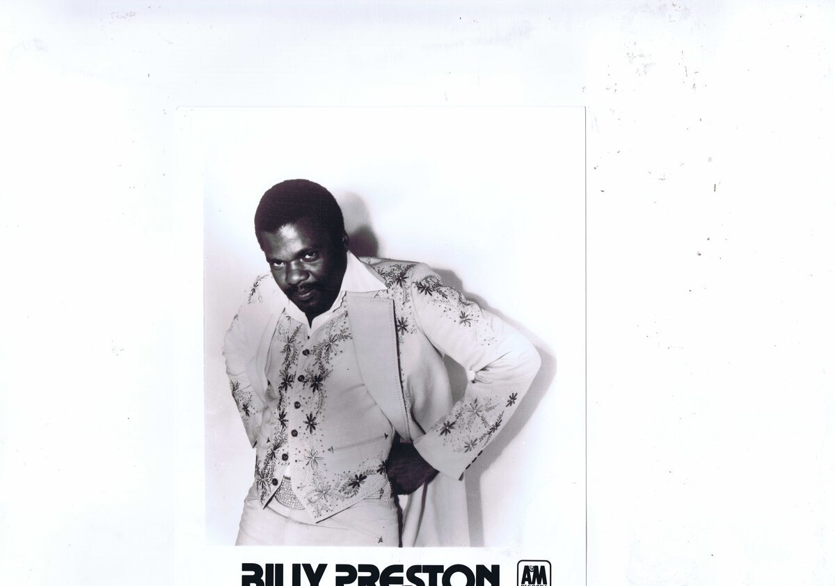 盤質良好 UK盤 LP Billy Preston / A Whole New Thing インサート付き AMLH 64656_画像4