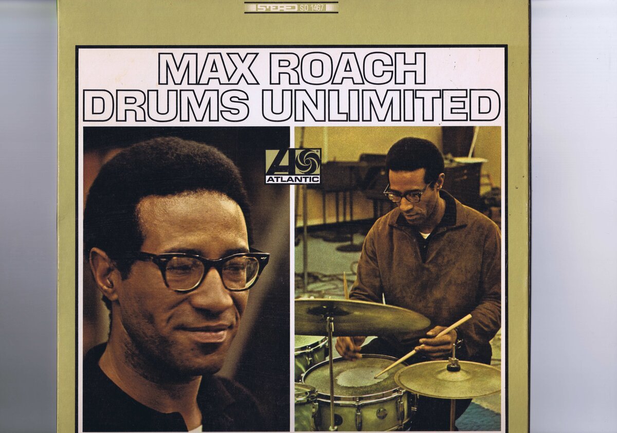 ピクチャーインナースリーブ付 US盤 LP Max Roach / Drums Unlimited / マックス・ローチ SD 1467_画像1