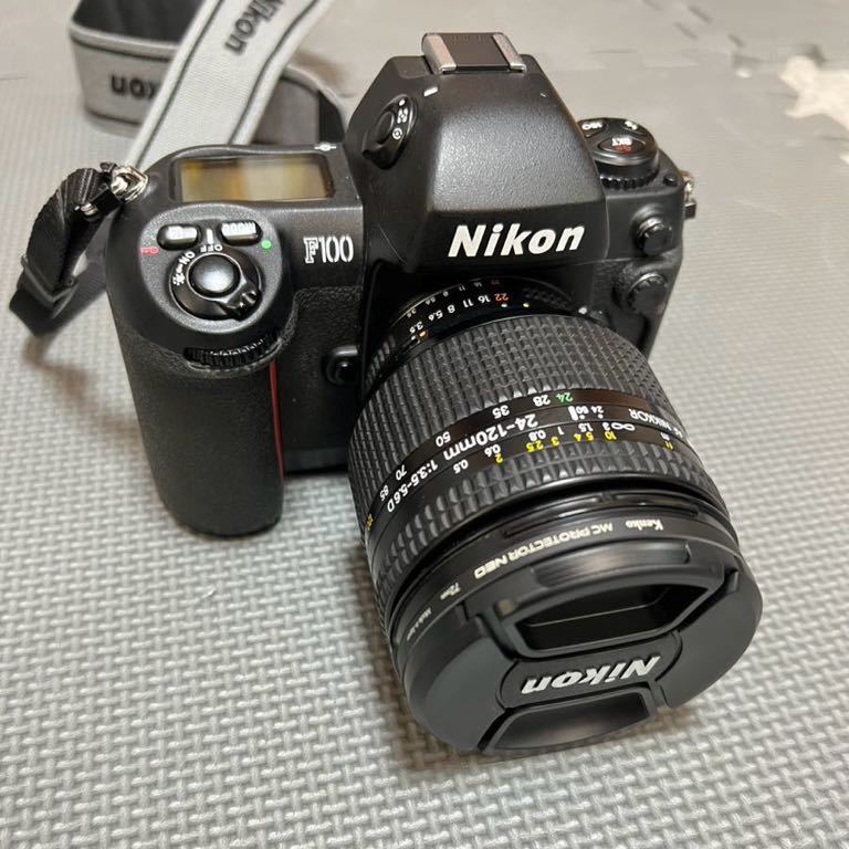 Nikon　F100　ニコン　一眼 レフフィルム カメラ： レンズ「NIKKOR AF 24-120mm 1:3.5-5.6D」_画像1