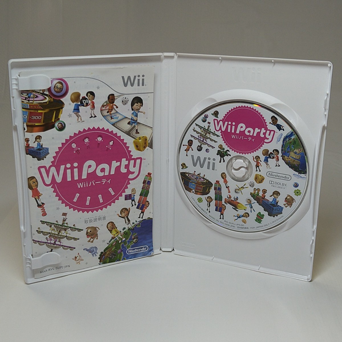 【Wiiソフト】 　 Wiiパーティ　管理No.2-032_画像3