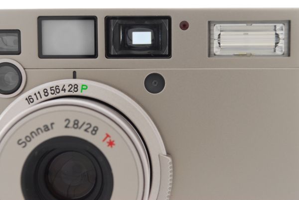 [A- Mint] CONTAX Tix Carl Zeiss 28mm f/2.8 Point & Shoot APS Film Camera 8723_画像10
